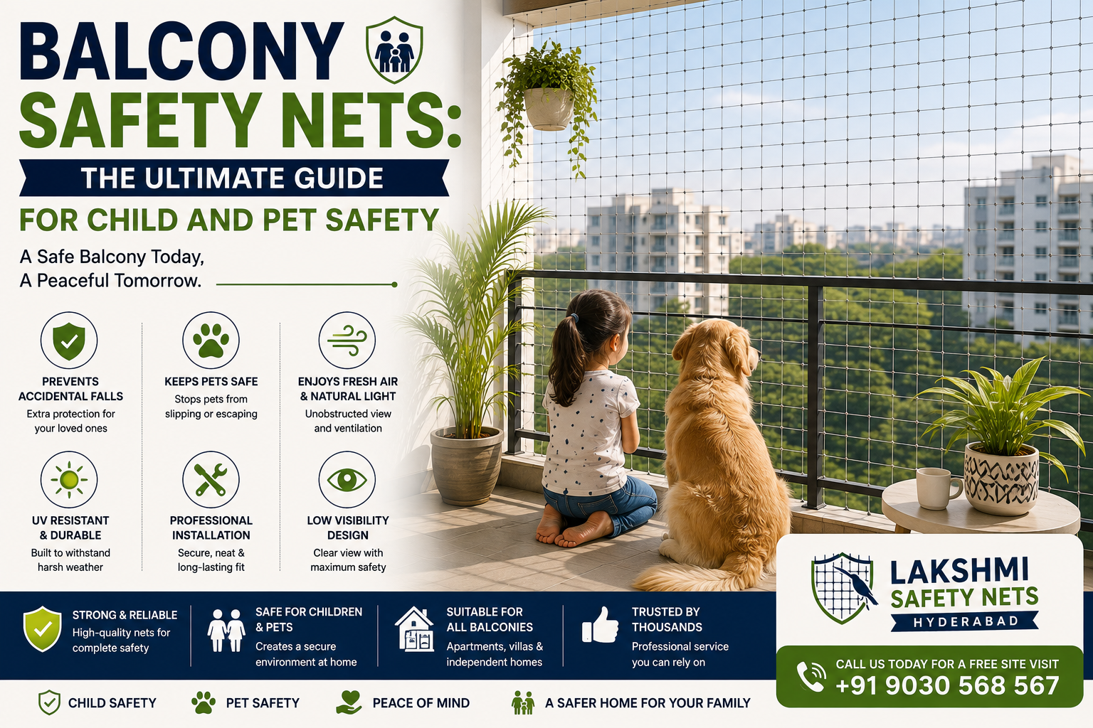 Balcony Safety Nets in Hyderabad