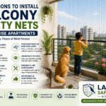 Balcony Safety Nets for High-Rise Apartments