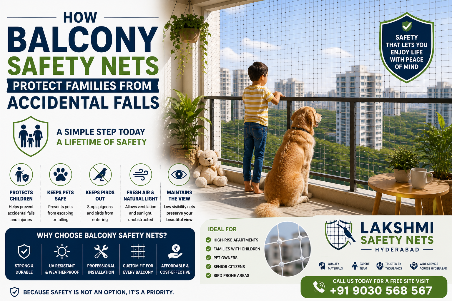Balcony Safety Nets