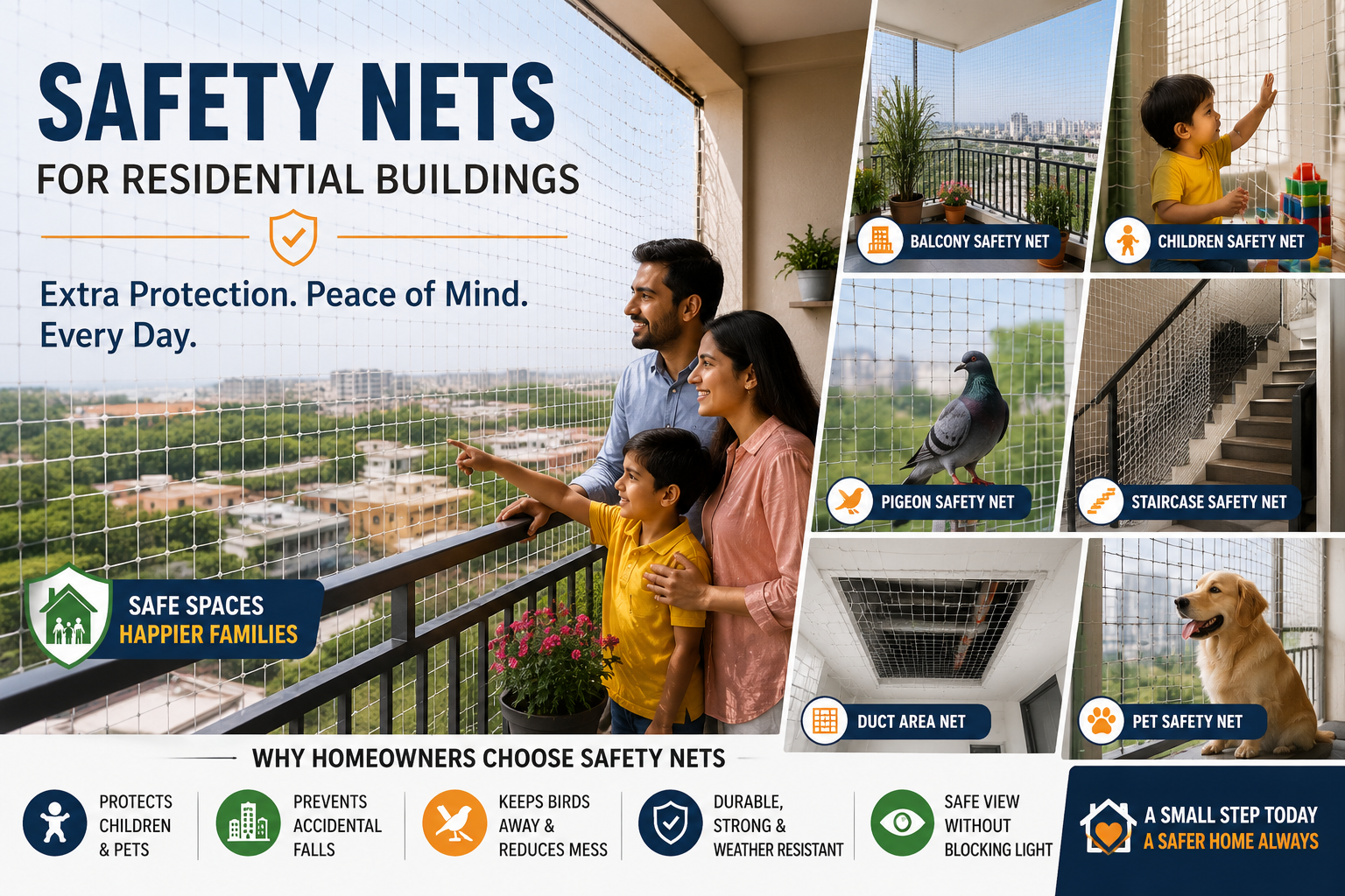 Safety Nets for Residential Buildings